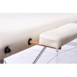 RestPro Alu 3 Cream Κρεβάτι Μασάζ Φορητό Βαλίτσα Φυσικοθεραπείας Αλουμινίου ανάκλιση πλάτης
